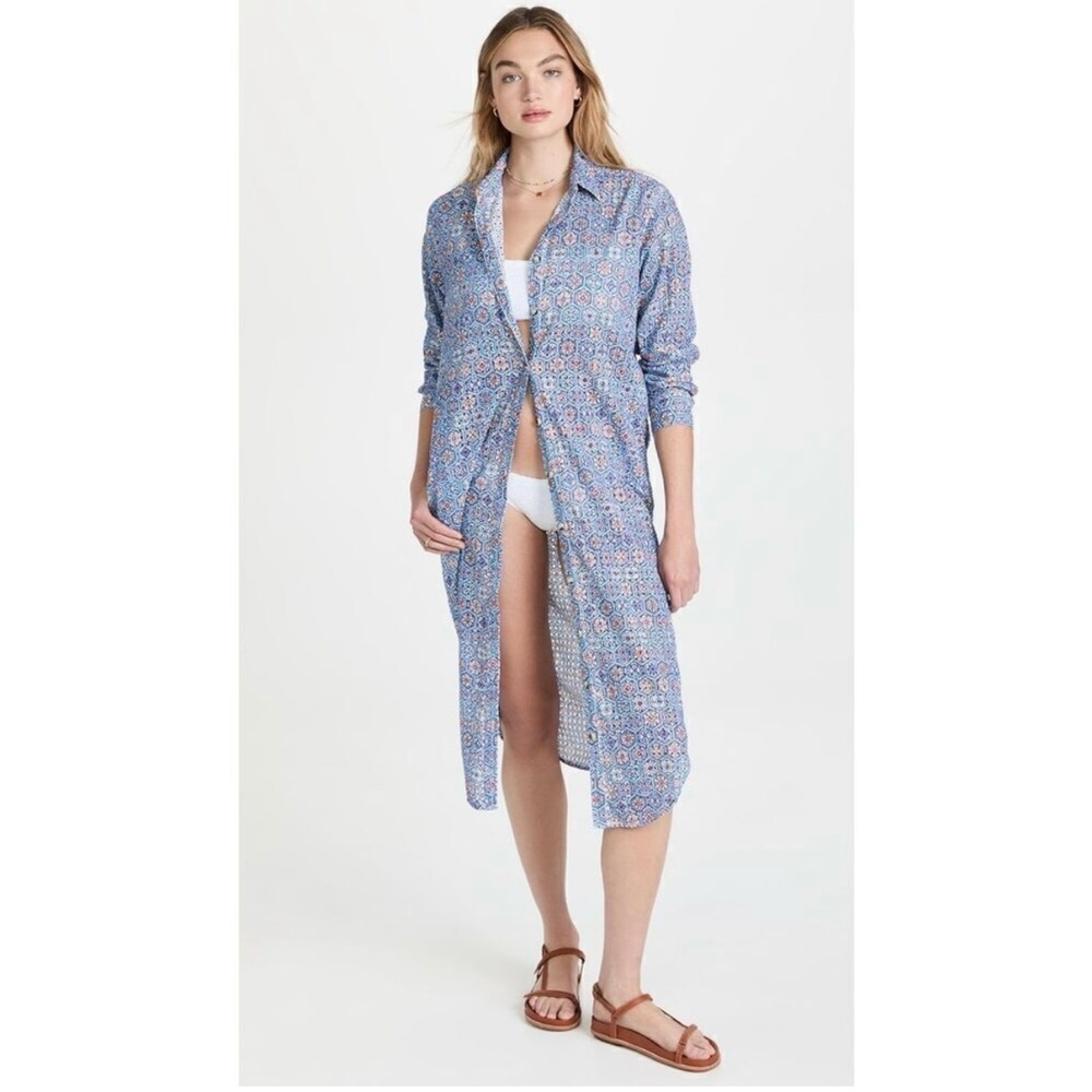 Solid & Striped The Eyelet Oxford Maxi Dress
XS